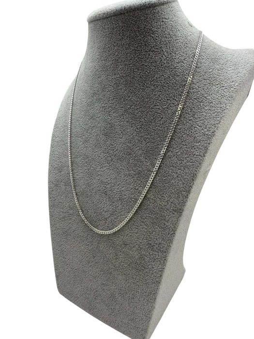 Srebrny łańcuszek SPLOT ANKIER 50 CM