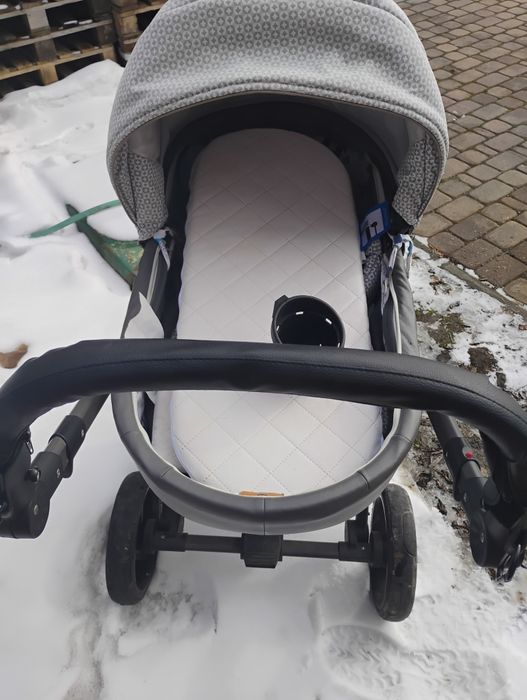 Wózek gondola spacerówka 2w1 Junama Modena adapter
