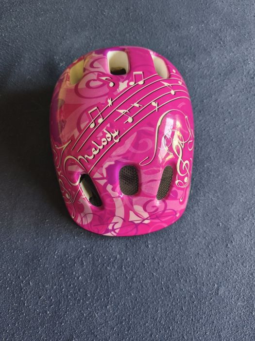 Kask dla dziewczynki na rower