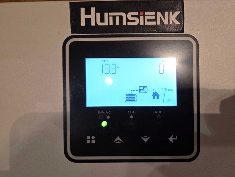 Humsienk комплект інвертора та акумулятора 100Ah 1000W