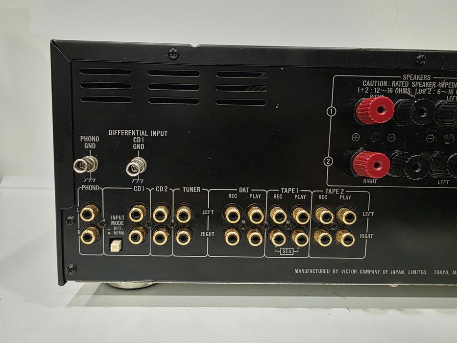 Wzmacniacz Stereo JVC AX-1100 BK Dynamic Super-A / Gm Circuit (Top Model, Japan)