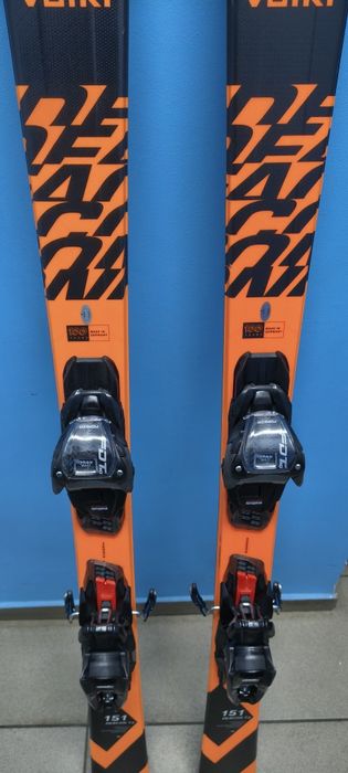 Narty volkl 151 cm z wiązaniami. Dracon 72