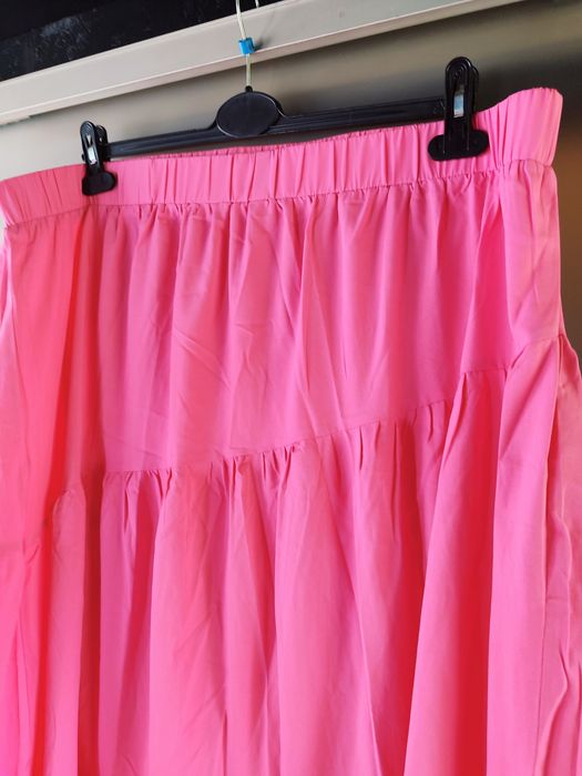 Spódnica letnia maxi długa zwiewna piękna  z gumką roz 4xl+