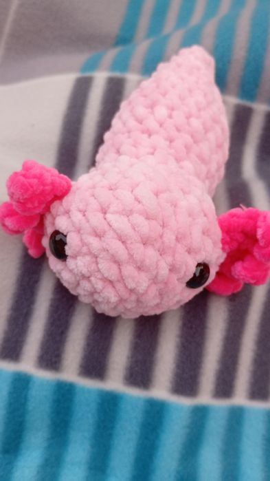Axolotl na szydełku