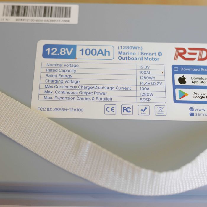 Redodo 12V 100Ah Bluetooth з блютуз 5.0 акумулятор LiFePO4