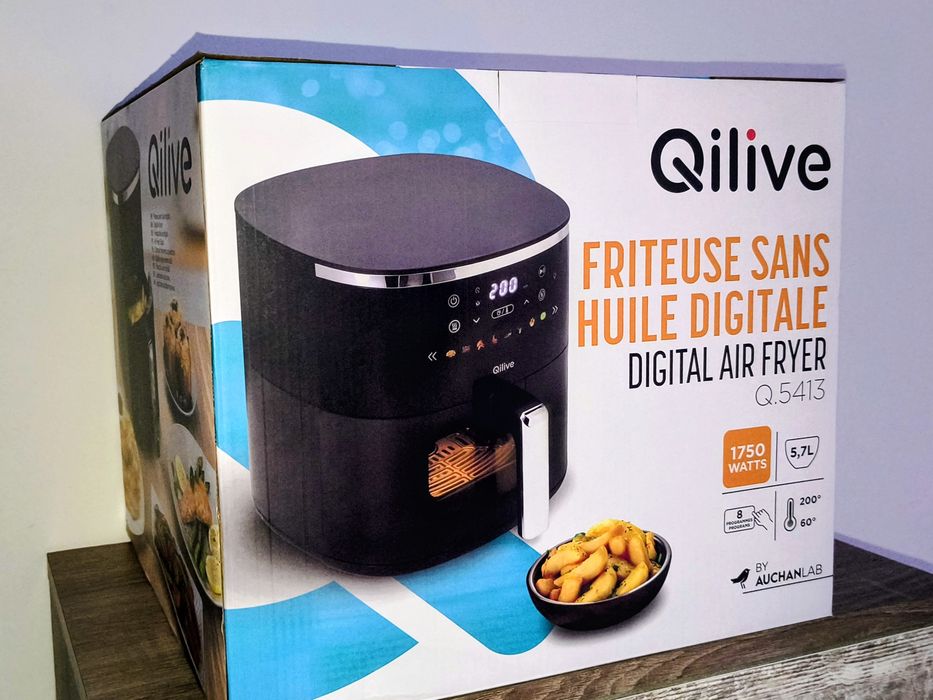 Fritadeira air fryer Qilive digital (5.7 l)