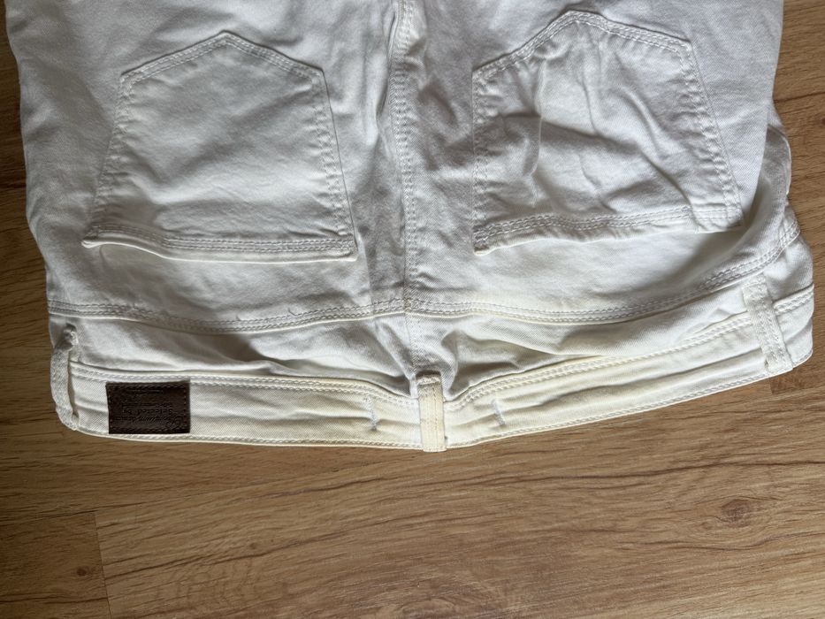 Białe letnie damskie jeansy Tally Weijl klasyczne 36