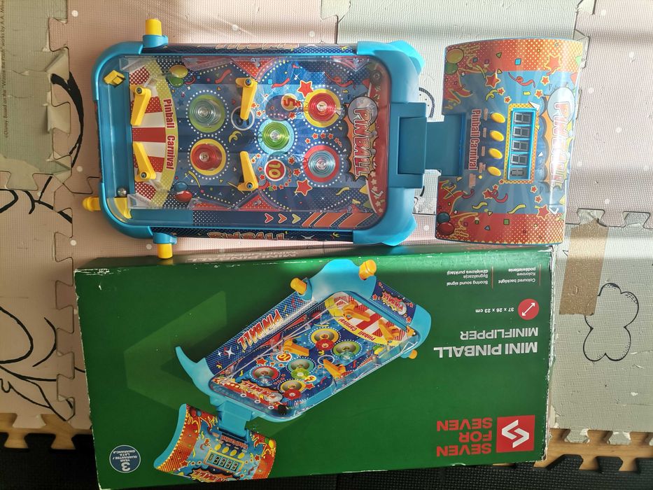 Minipinball gra seven for seven wiek 3+