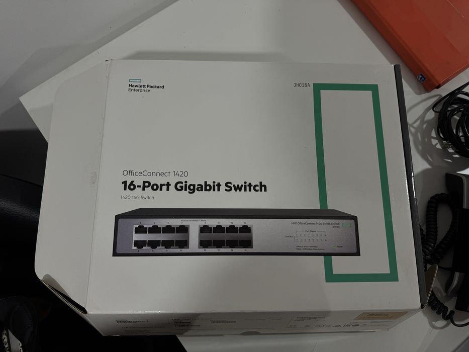 Switch HPE OfficeConnect 1420 – 16 Portas Gigabit