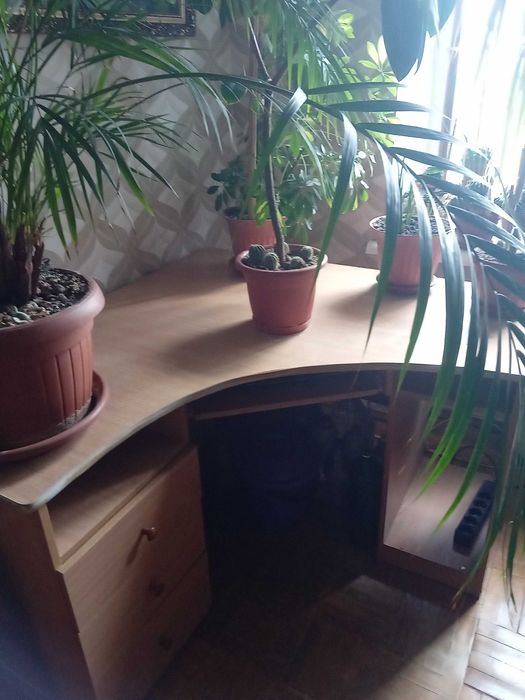 Угловой компьютерный стол.