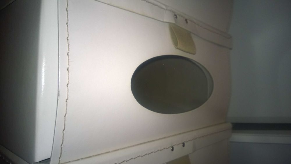 Conjunto de 2 caixas de arrumação IKEA em cartão branco