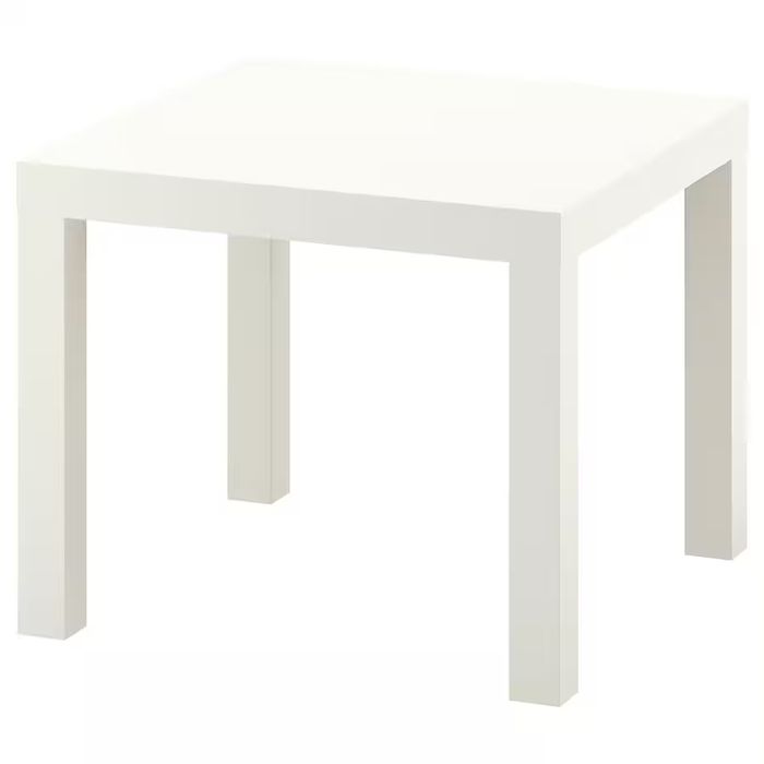 Mesa de apoio branca ikea