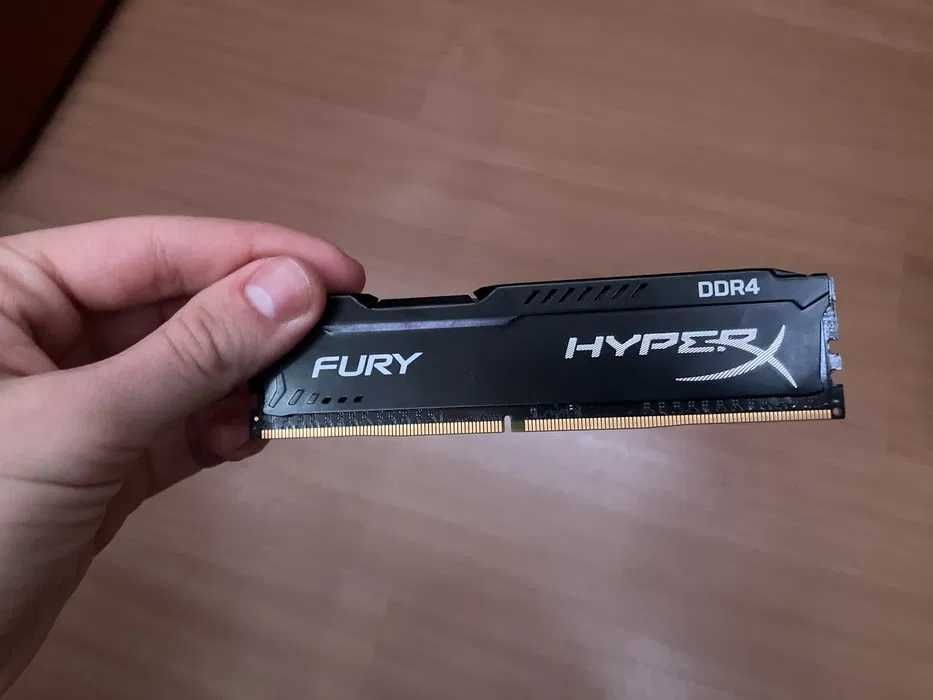 2x4GB RAM DDR4 HyperX Fury 2133MHz – Impecáveis