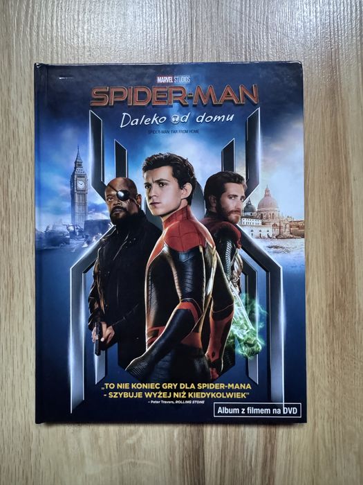 Marvel Spider-Man: Daleko od domu DVD (wydanie książkowe)