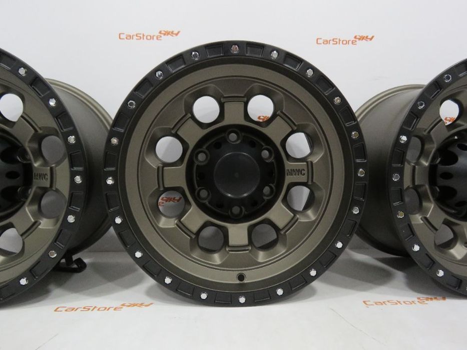 Jantes Aluminio 4x4 MWC Bronze 15 x 8 et 0 6x139.7