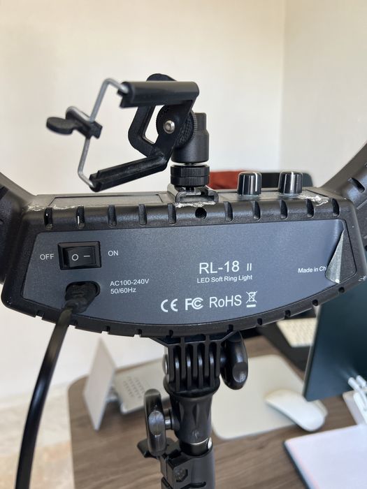 Luz Ring Light Led Profissional 18 polegadas Fosoto
