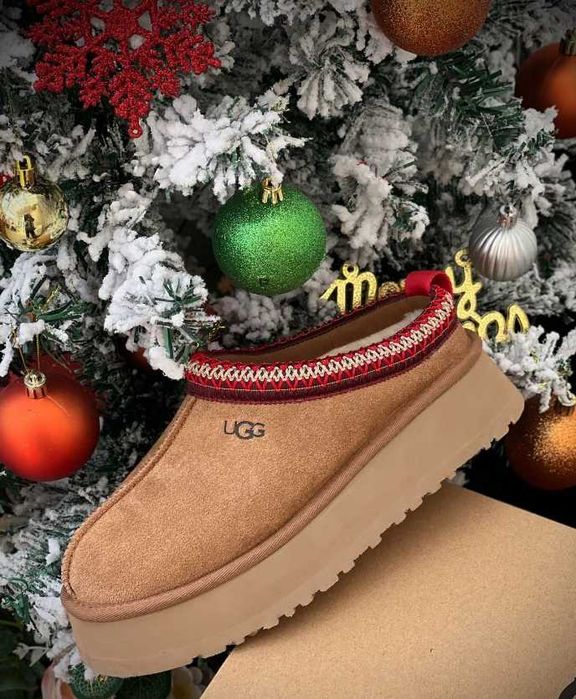 Nowe UGG oryginalnedamskie brazowe na zimę buty na jesien za kostkę.37