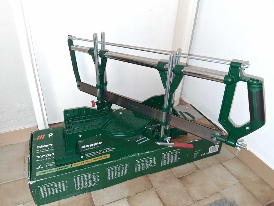 Serra de esquadria manual Parkside Lidl como nova! serrote