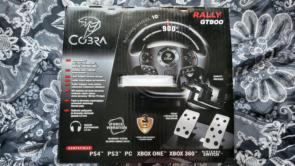 Kierownica RALLY GT900
