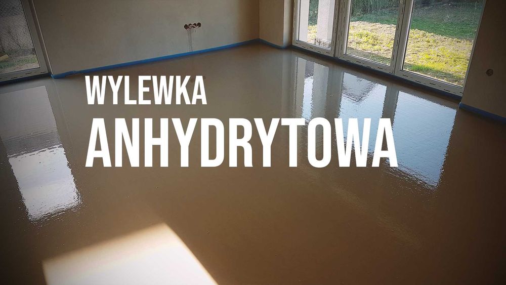 Wylewki anhydrytowe - Płynny styropian - Styrobeton - Pianobeton