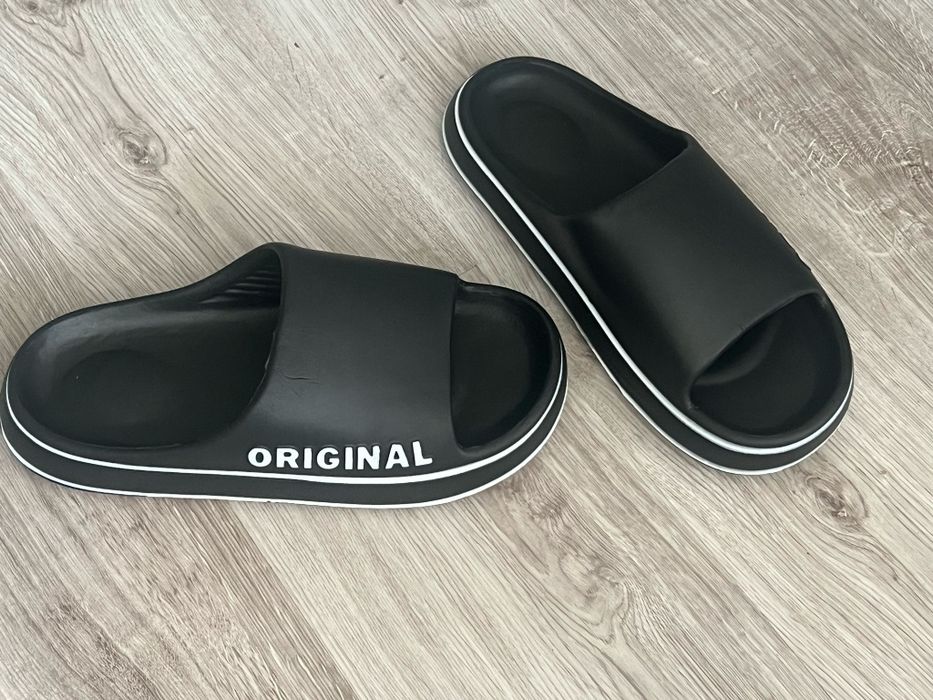 Klapki męskie ORIGINAL | Rozmiar 42/43 | Długość wkładki 27 cm