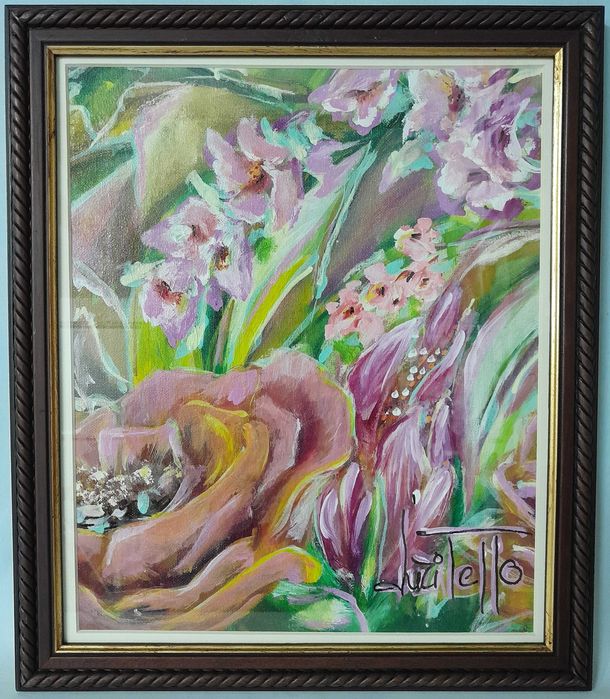 Pintura acrílica sobre tela original