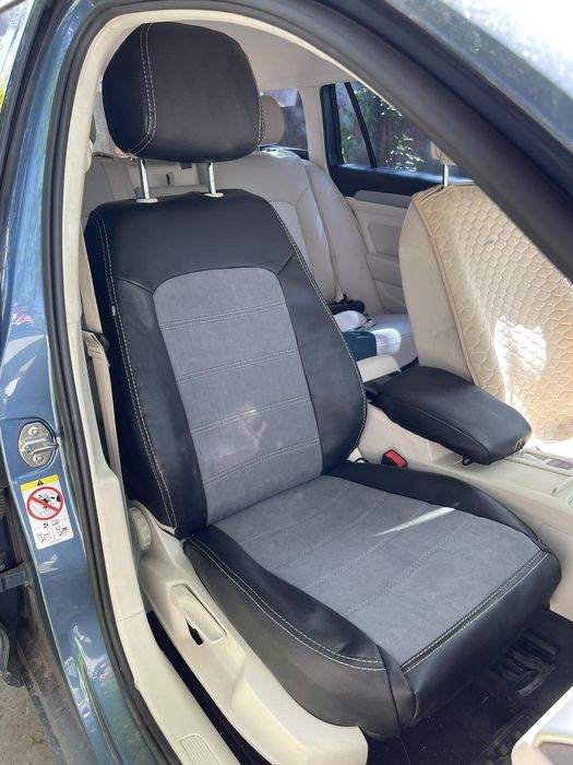 Преміум чохли екошкіра алькантара octavia a7,VW,AUDI,RENAULT,SKODA