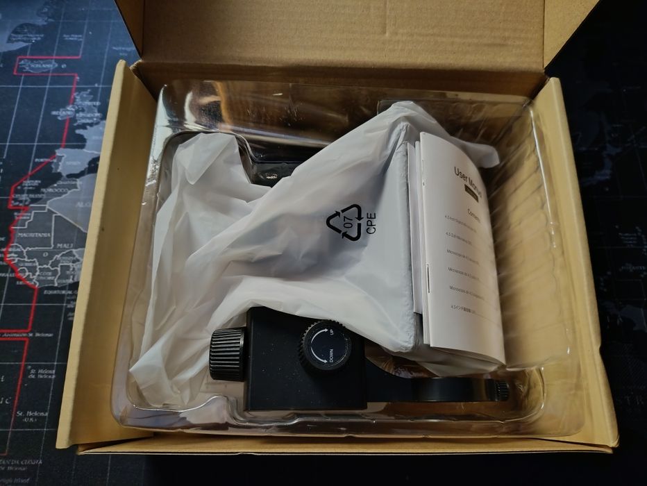 Электронный микроскоп на аккумуляторе