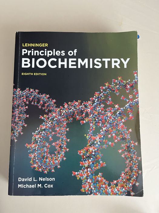 LEHNINGER Principles of Biochemistry 8° EDITION