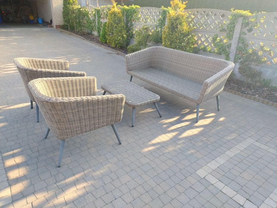Piękne, jak nowe meble ogrodowe, tarasowe