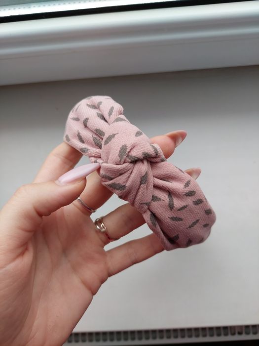 Обруч жіночий розовий