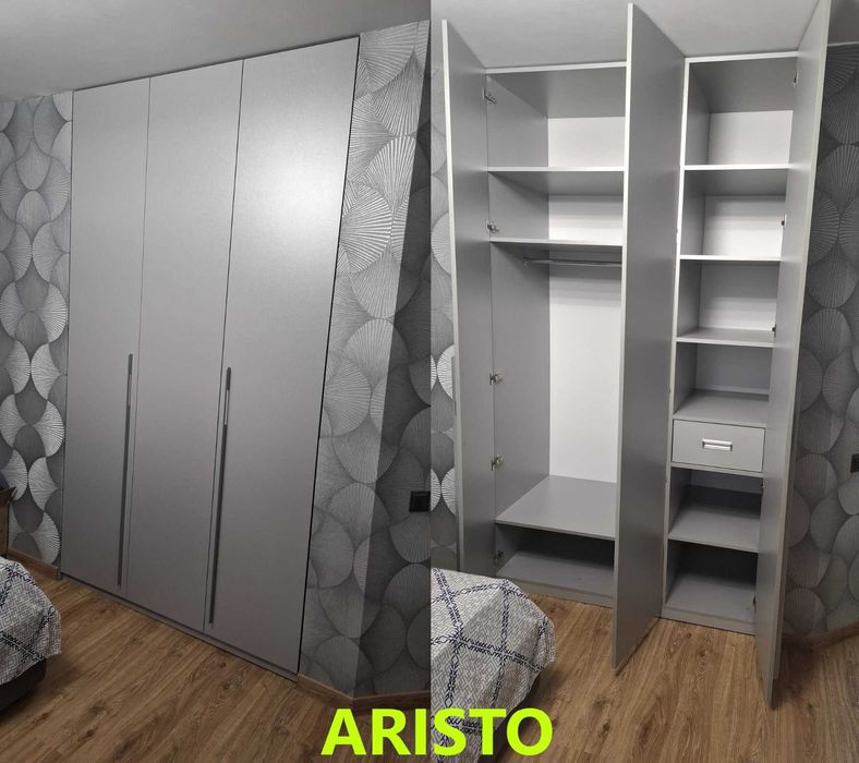 Шафа для одягу в спальню, передпокій, гардероб під замовлення