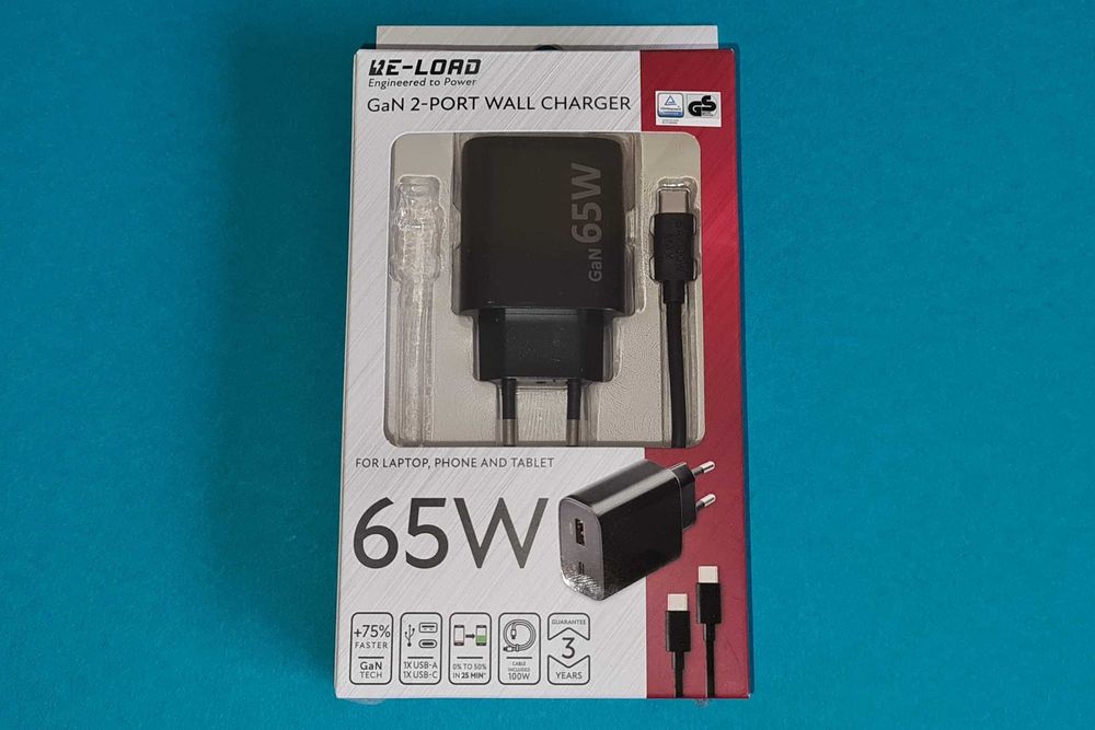 Re-Load GaN-2 65W Ładowarka Sieciowa