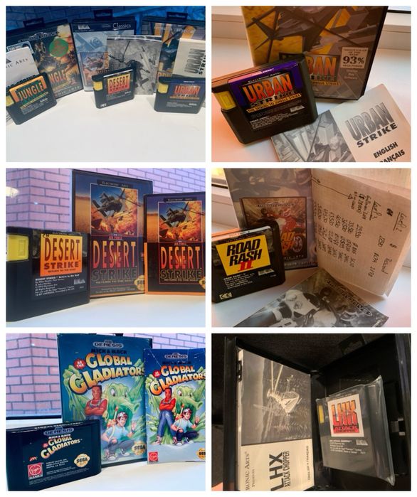 Картриджи Sega (Сега) лицензия!много новинок смотрите описание