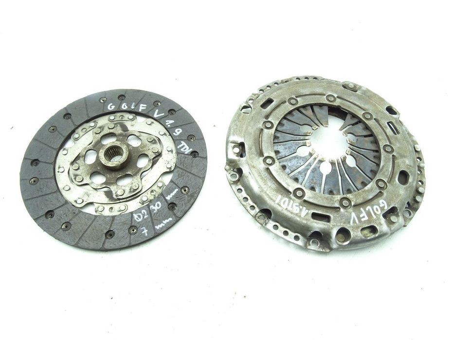 Vw golf v 03-08 19 Tdi docisk tarcza sprzęgła typ m 228 e sachs
