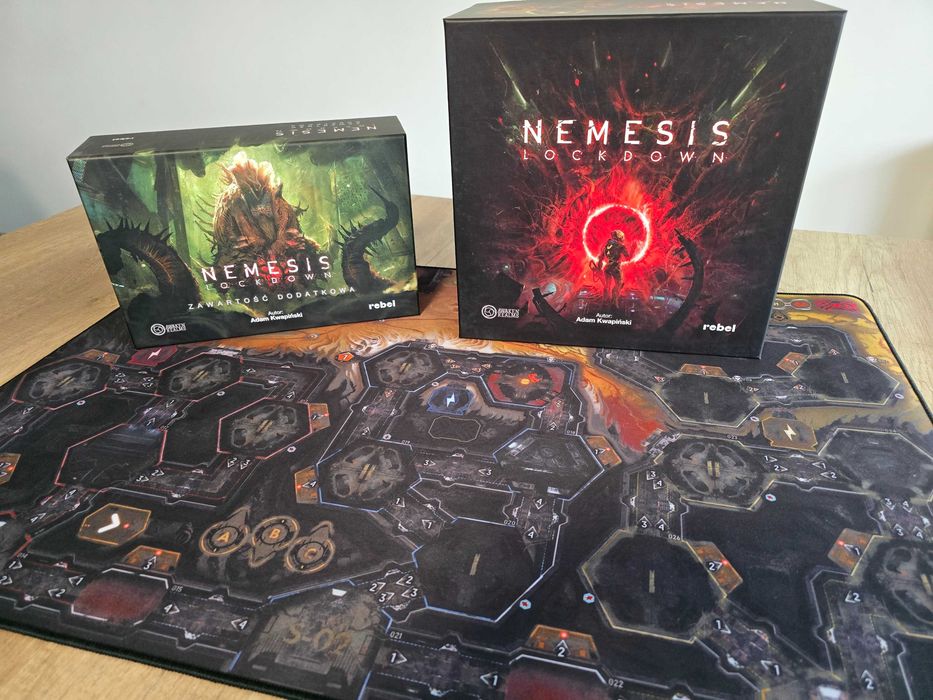Nemesis Lockdown Sundrop Pledge PL (Gamefound): Core + SG + mata – IDEALNY