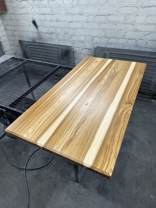 В НАЯВНОСТІ стільниця з вʼязу  1300*700*40 столешница из дерева лофт