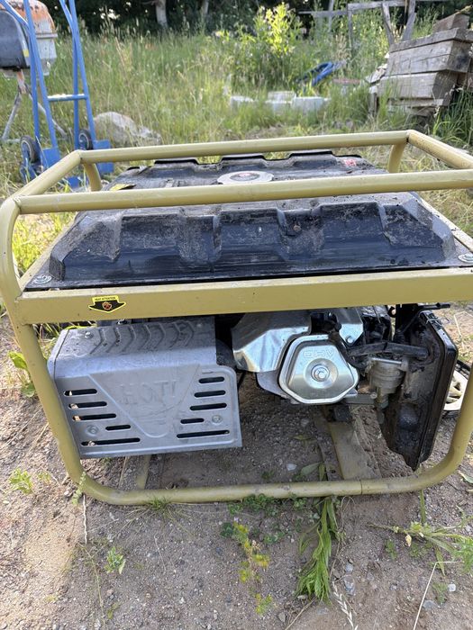 Agregat prądotwórczy Wiking Polska FY6500 – uszkodzony