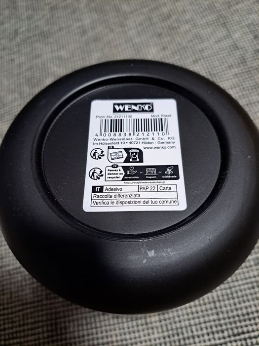 WENKO kosz na śmieci 2l