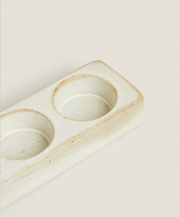 Portavelas Cerámica Zara Home NOVO