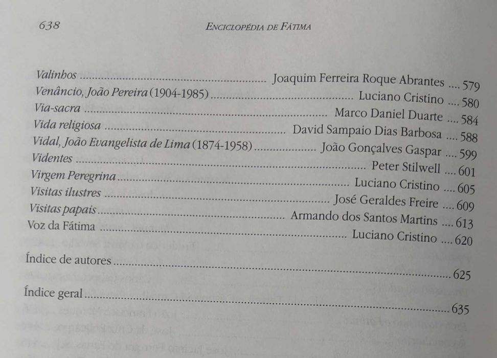 Enciclopédia de Fátima