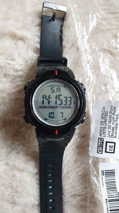 Nowy Zegarek sportowy SYNOKE wojskowy 
dla mężczyzn