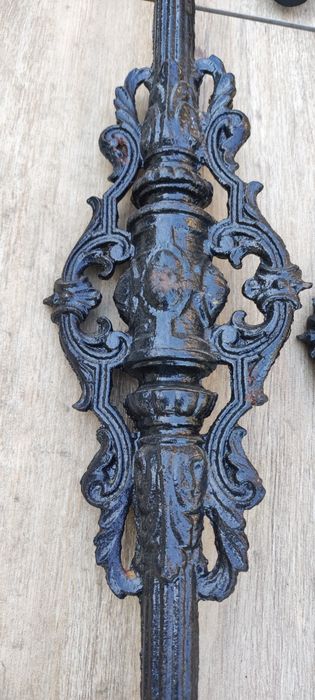Tralki żeliwne ozdobne 80 cm – NOWE – 120 szt. / balustrada / schody / ogrodzenie