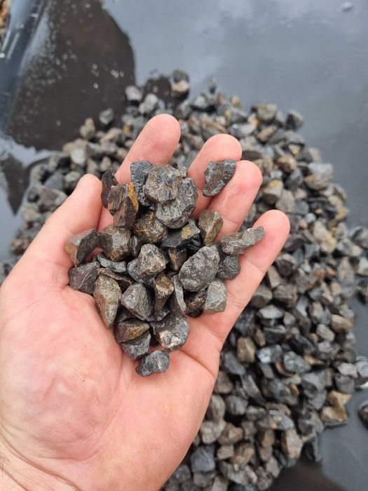 Grys kamień kruszywo dolomit grafitowy 8-16 mm ozdobny dekoracyjny