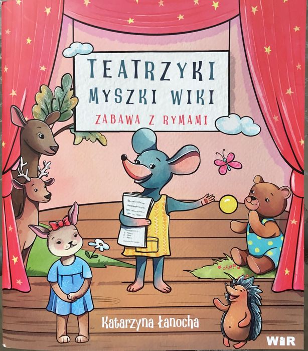 Książeczka dla dzieci „Teatrzyki myszki Wiki. Zabawa rymami”