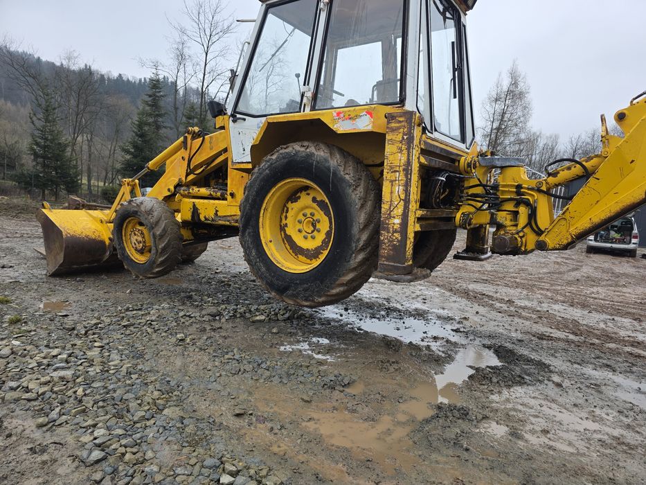 Koparko Ładowarka JCB 3CX. Napęd 4x4, Widły, Mocna