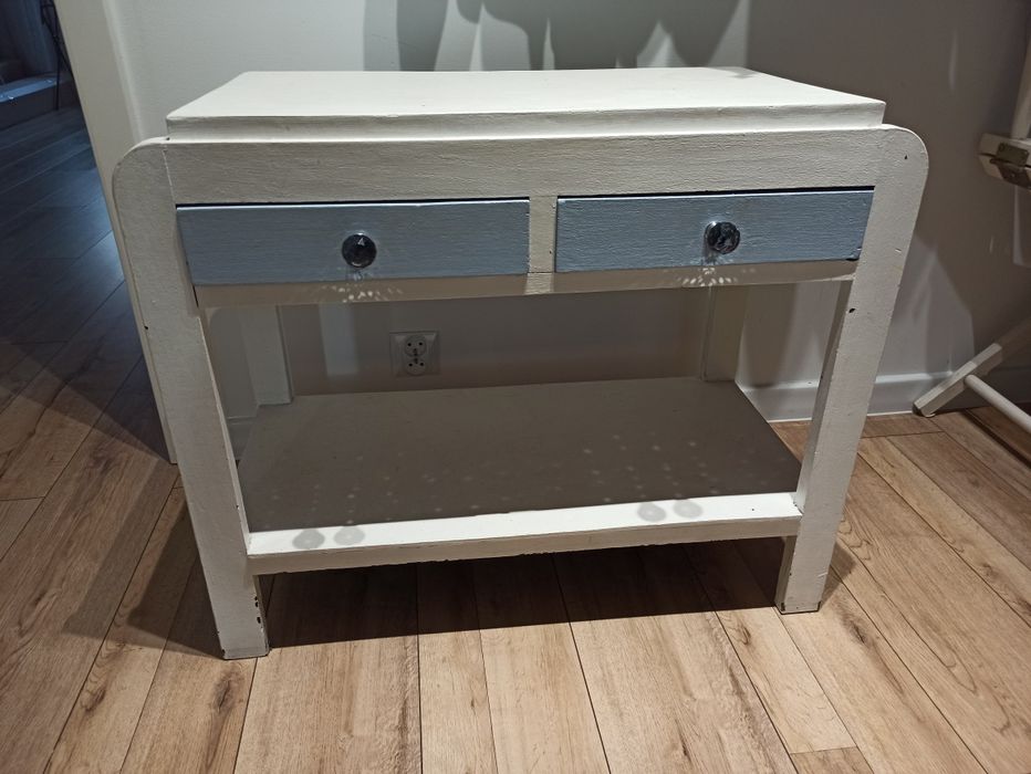 Szafka z 2 szufladami PRL