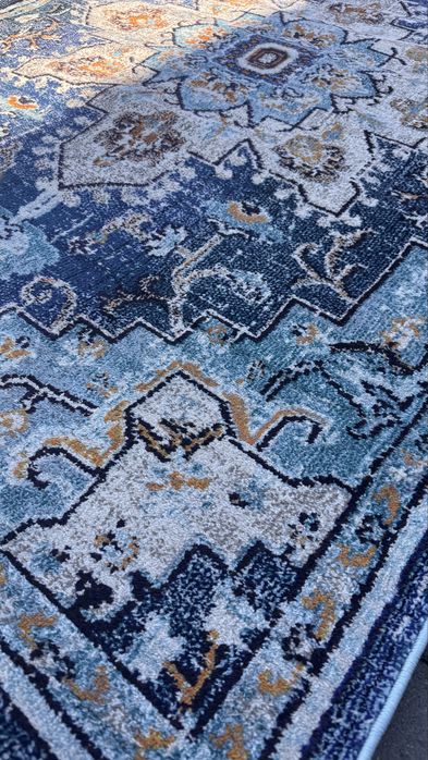 Piekny turecki dywan gruby mocny 160x230 kolorowy