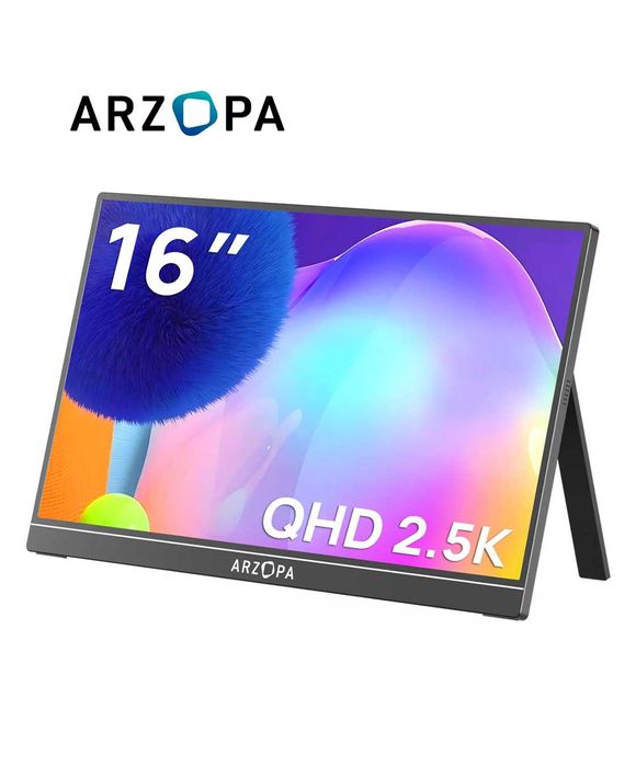 Портативний монітор ARZOPA Z1RC 16" 2.5K 123% sRGB IPS USB-C