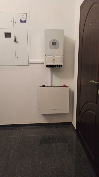 Монтаж / інсталяція інвертора з акумулятором / ДБЖ. Резервне живлення.